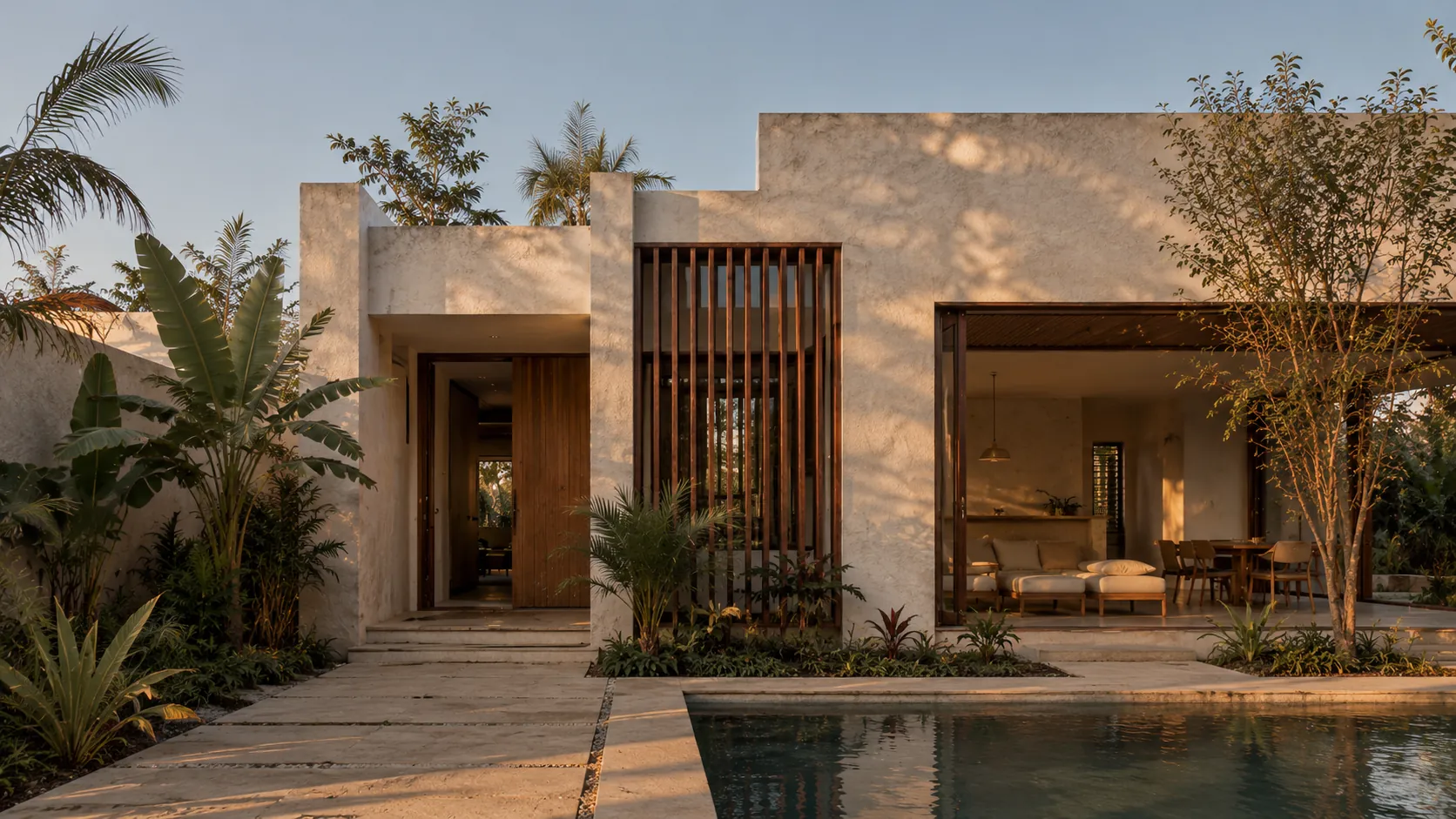 Render exterior de residencia en Tierra Bomba